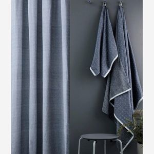 Ferm Chambray Shower Curtain